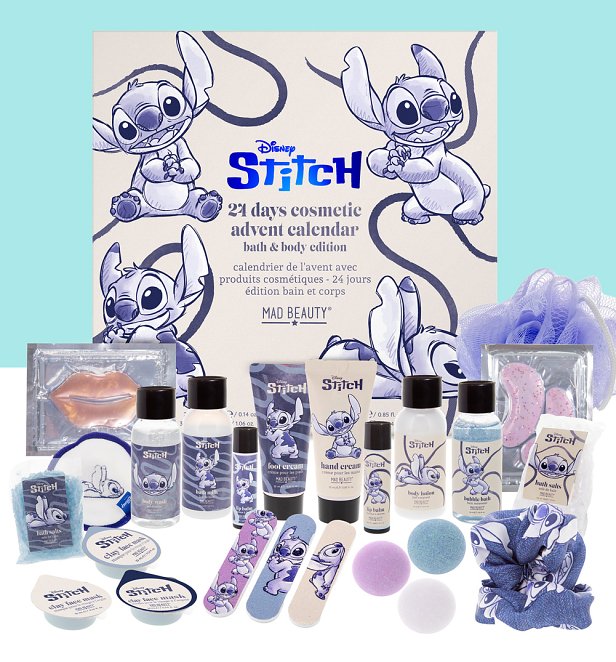 Disney Lilo & Stitch Denim 24 Days Of Christmas Bath & Body Advent Calendar Disney Lilo & Stitch Denim 24 Days Of Christmas Bath & Body Advent Calendar