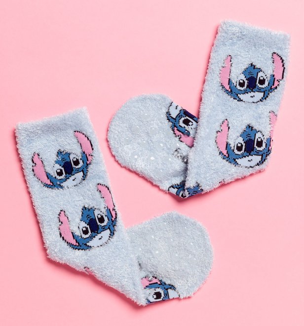Disney Lilo & Stitch Stitch Faces Cosy Socks