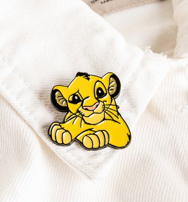 Disney Lion King Simba Enamel Pin Badge Disney Lion King Simba Enamel Pin Badge