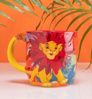 Disney Lion King Simba Shaped Mug Disney Lion King Simba Shaped Mug