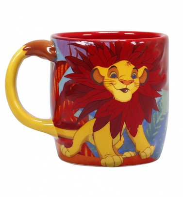 Disney Lion King Simba Shaped Mug Disney Lion King Simba Shaped Mug