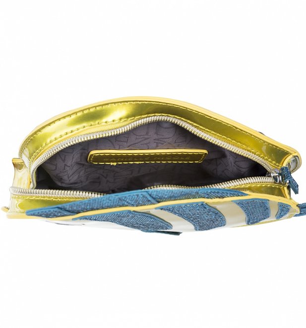 Disney Little Mermaid Flounder Shaped Cross Body Bag from Danielle Nicole