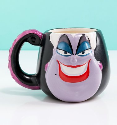 Disney Little Mermaid Ursula Shaped Mug Disney Little Mermaid Ursula Shaped Mug