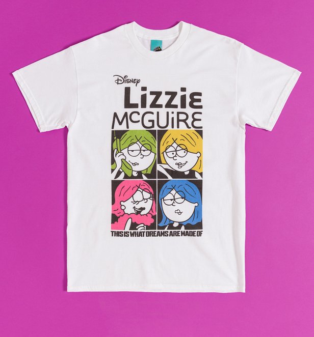 Disney Lizzie McGuire White T-Shirt