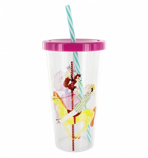 Disney Mary Poppins Cup and Straw Disney Mary Poppins Cup and Straw