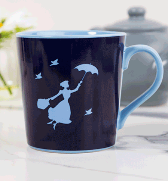 Disney Mary Poppins Heat Changing Mug Disney Mary Poppins Heat Changing Mug
