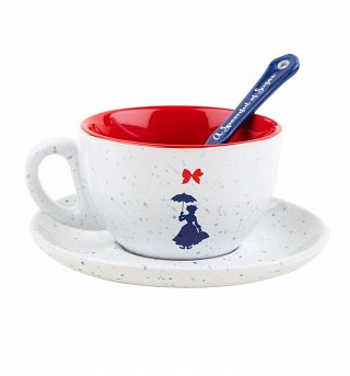 Disney Mary Poppins Practically Perfect Cup & Saucer Set Disney Mary Poppins Practically Perfect Cup & Saucer Set
