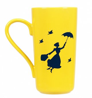 Disney Mary Poppins Practically Perfect Latte Mug Disney Mary Poppins Practically Perfect Latte Mug