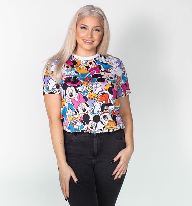 Disney Mickey And Friends All Over Print T-Shirt from Cakeworthy