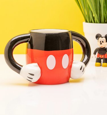Disney Mickey Mouse Arms Shaped Mug Disney Mickey Mouse Arms Shaped Mug