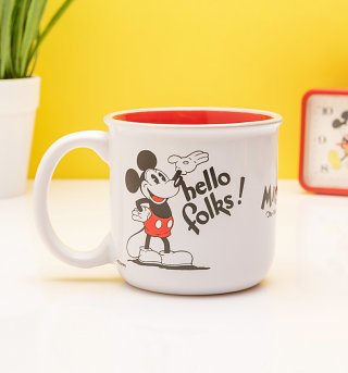 Disney Mickey Mouse Hello Folks Mug Disney Mickey Mouse Hello Folks Mug
