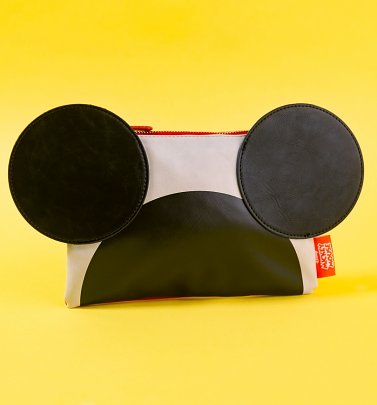 Disney Mickey Mouse Pouch With 3D Ears Disney Mickey Mouse Pouch With 3D Ears
