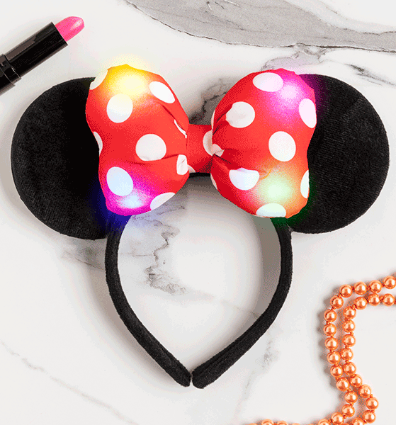 Disney Minnie Mouse Light Up Ears Headband Disney Minnie Mouse Light Up Ears Headband