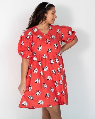 Disney Minnie Mouse Puffy Sleeve Dress from Cakeworthy