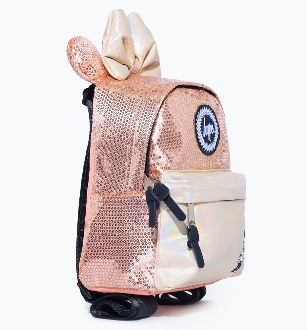Official Disney Minnie Mouse Rose Gold Sequin Mini
