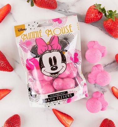 Disney Minnie Mouse Strawberry Bath Fizzers from Mad Beauty Disney Minnie Mouse Strawberry Bath Fizzers from Mad Beauty