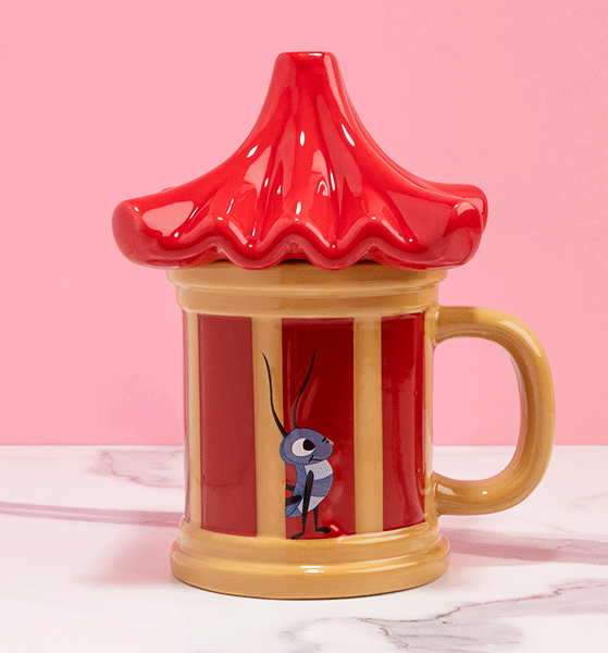 Disney Mulan Cri-Kee Your Lucky Charm Shaped Mug Disney Mulan Cri-Kee Your Lucky Charm Shaped Mug