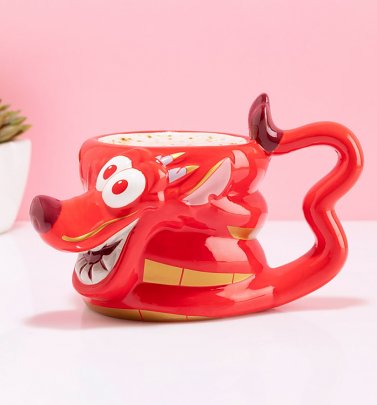 Disney Mulan Mushu Shaped Mug Disney Mulan Mushu Shaped Mug