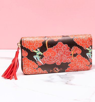 Disney Mulan Zip Around Wallet With Tassel from Difuzed Disney Mulan Zip Around Wallet With Tassel from Difuzed