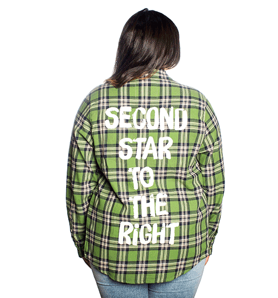 Disney Peter Pan Flannel Shirt from Cakeworthy Disney Peter Pan Flannel Shirt from Cakeworthy