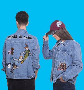 Disney Peter Pan Never Land Denim Jacket from Cakeworthy Disney Peter Pan Never Land Denim Jacket from Cakeworthy