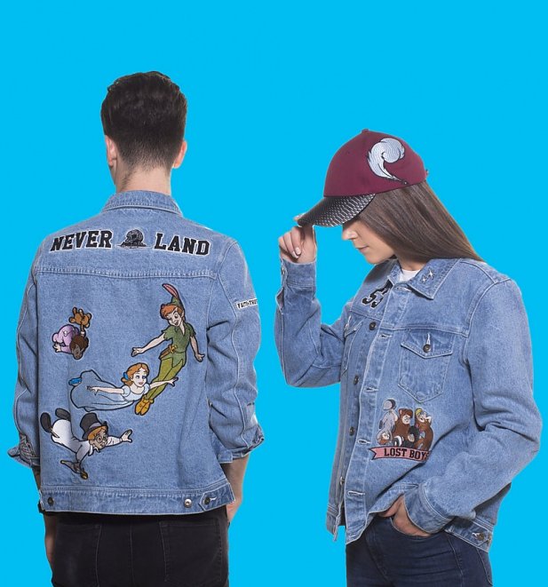 Disney Peter Pan Never Land Denim Jacket from Cakeworthy