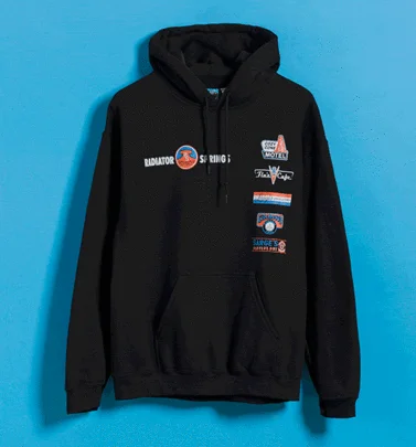 Disney Pixar Cars Radiator Springs Black Hoodie With Back Print