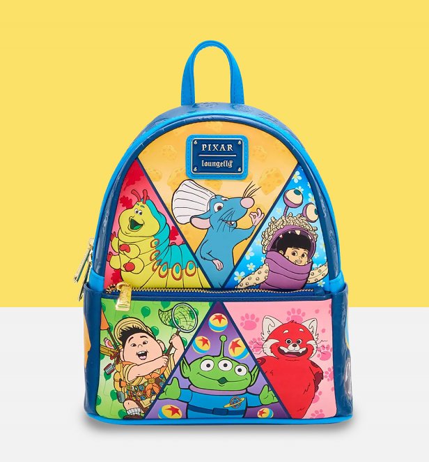 Loungefly Disney Pixar Character Group Mini Backpack