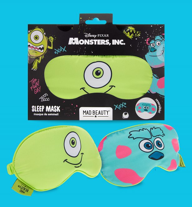 Disney Pixar Monsters Inc Reversible Sleep Mask from Mad Beauty Disney Pixar Monsters Inc Reversible Sleep Mask from Mad Beauty