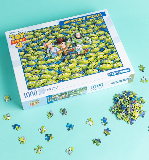 Disney Pixar Toy Story 4 Impossible 1000 Piece Jigsaw Puzzle