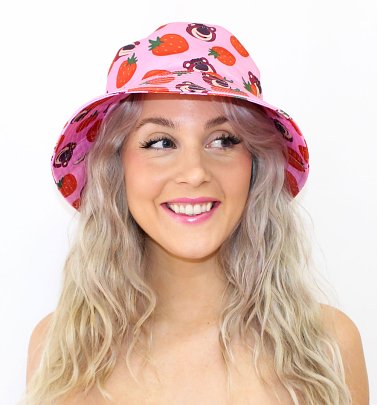 Disney Pixar Toy Story Lotso Strawberry Bucket Hat from Cakeworthy Disney Pixar Toy Story Lotso Strawberry Bucket Hat from Cakeworthy