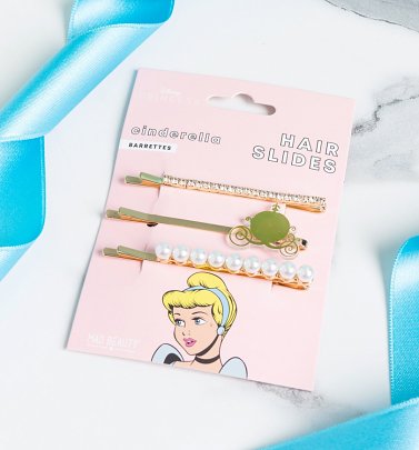Disney Princess Cinderella Hair Slides from Mad Beauty Disney Princess Cinderella Hair Slides from Mad Beauty