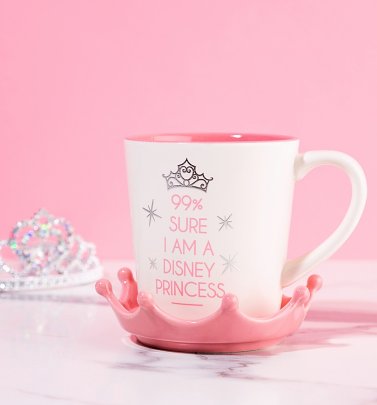 Disney Princess Mug With Crown Lid Disney Princess Mug With Crown Lid