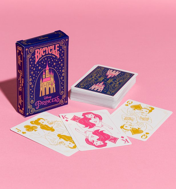 Disney Princess Navy Playing Cards from Bicycle