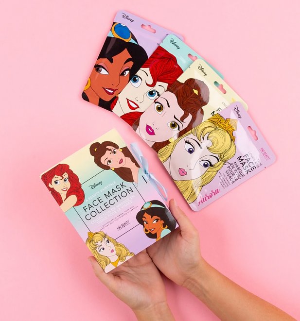 Disney Set Of 4 Princess Sheet Face Masks Collection from Mad Beauty