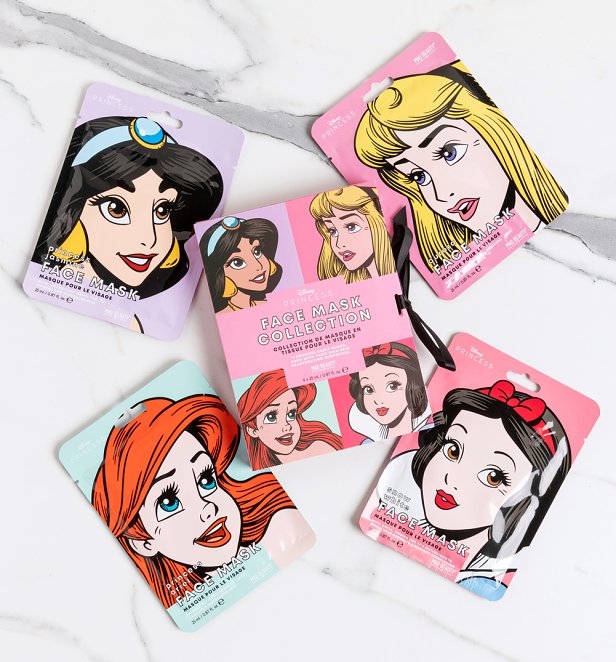 Disney Set Of 4 Pop Princess Sheet Face Masks from Mad Beauty