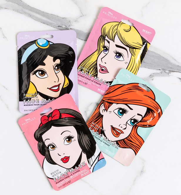 Disney Set Of 4 Pop Princess Sheet Face Masks from Mad Beauty