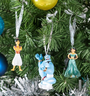 Disney Set of Three Aladdin Hanging Decorations