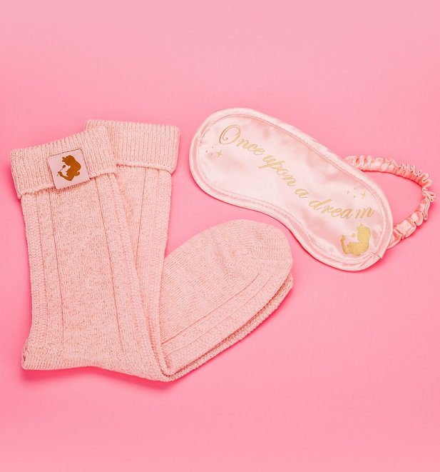 Disney Sleeping Beauty Eye Mask and Bed Socks Set Disney Sleeping Beauty Eye Mask and Bed Socks Set