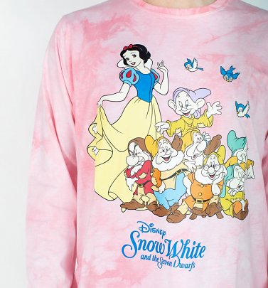 Disney Snow White Long Sleeve Tie Dye T-Shirt from Cakeworthy
