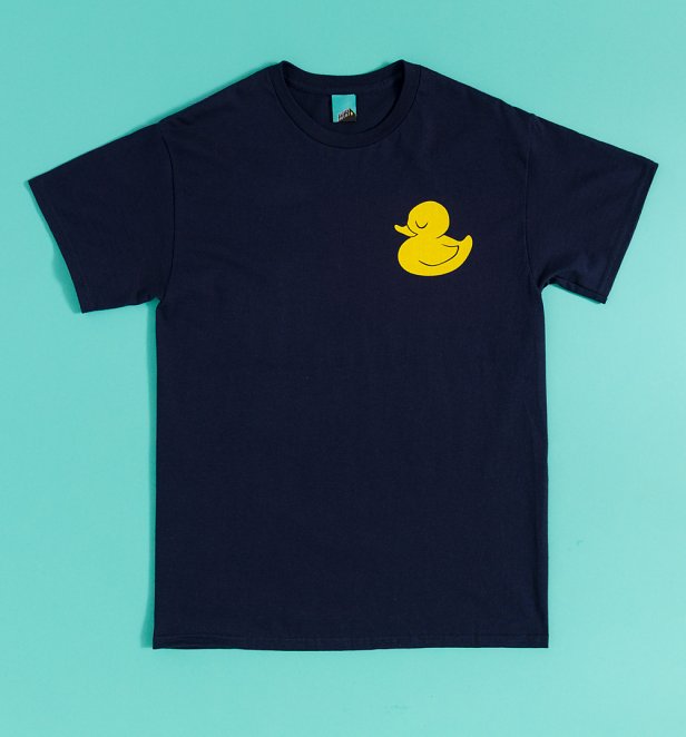 Disney Tangled The Snuggly Duckling Navy T-Shirt With Back Print