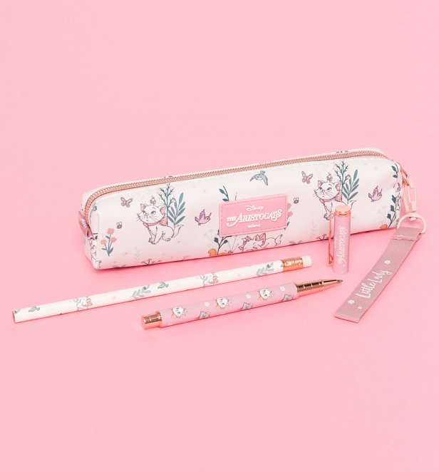 Disney The Aristocats All Over Print Pencil Case & Writing Set Disney The Aristocats All Over Print Pencil Case & Writing Set