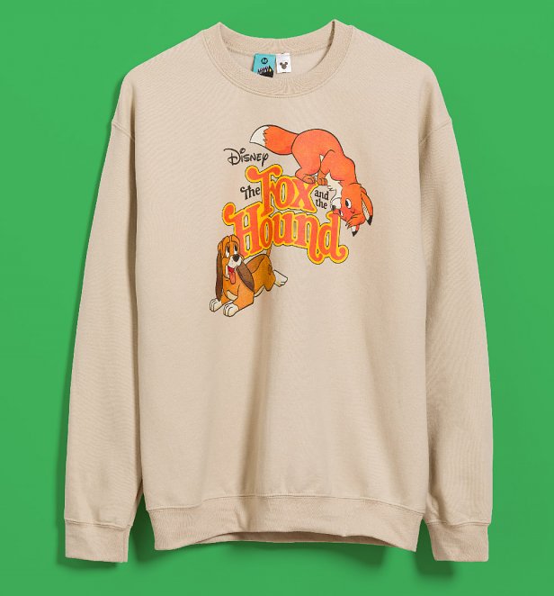 Disney The Fox And The Hound Two Friends Sand Sweater