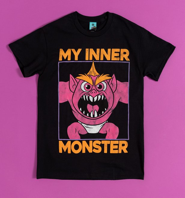 Disney The Incredibles Jack Jack My Inner Monster Black T-Shirt