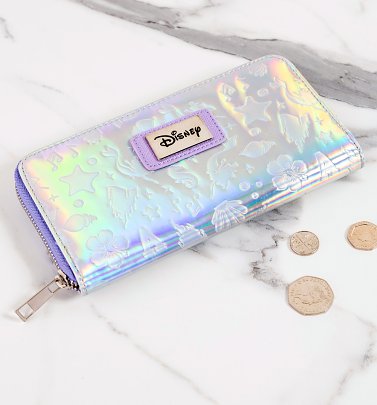 Disney The Little Mermaid Holographic Wallet Disney The Little Mermaid Holographic Wallet