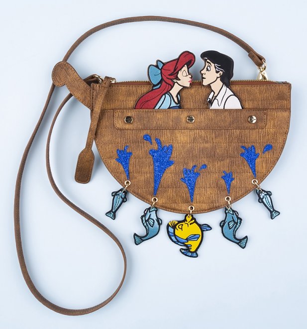 Disney The Little Mermaid Kiss The Girl Crossbody Bag from Danielle Nicole Disney The Little Mermaid Kiss The Girl Crossbody Bag from Danielle Nicole