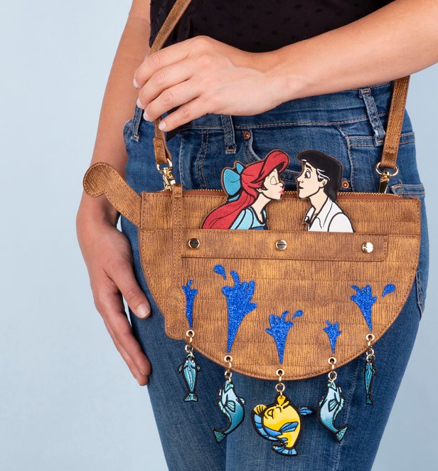 Disney The Little Mermaid Kiss The Girl Crossbody Bag from Danielle Nicole