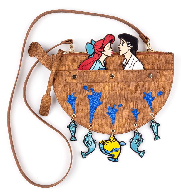 Disney The Little Mermaid Kiss The Girl Crossbody Bag from Danielle Nicole Disney The Little Mermaid Kiss The Girl Crossbody Bag from Danielle Nicole