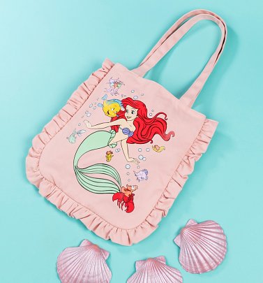 Disney The Little Mermaid Ruffle Tote Bag from Cakeworthy Disney The Little Mermaid Ruffle Tote Bag from Cakeworthy