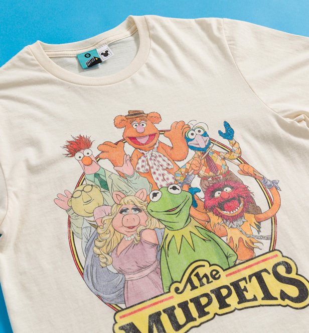 Camiseta Mujer Kermit La Rana Antigüedad Muppet Piggy